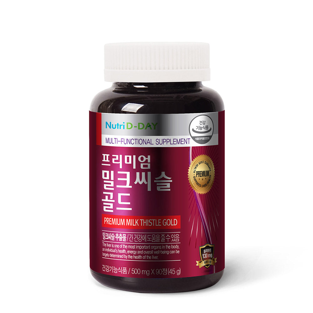 뉴트리디데이 프리미엄 밀크씨슬 골드, 90정, 1개