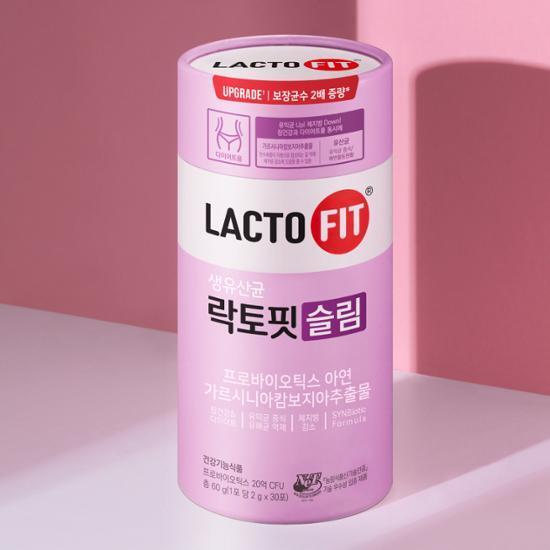 락토핏 슬림 유산균, 60포, 120g, 1개